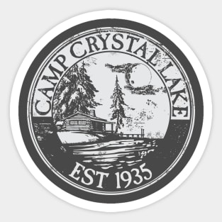 Camp Crystal Lake Sticker